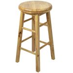 Chef Vida Breakfast Bar Stool, Wood, Light Brown