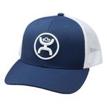 HOOey Hat Mens Trucker Cap Cody Ohl Signature One Size Navy 1005T