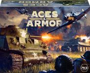 Aces & Armor World War II Strategy Board Game, 1-4 Players, Ages 14+, 1-2 Hours Playtime