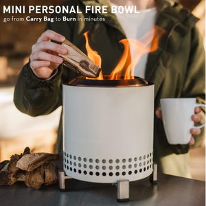 Solo Stove Mesa XL Tabletop Fire Pit – Portable Stainless Steel