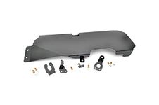 Rough Country Gas Tank Skid Plate for 2007-2018 Jeep Wrangler JK 2-Door - 794, Black