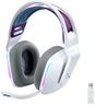 Logitech G733 LIGHTSPEED Wireless Gaming Headset with Suspension Headband, LIGHTSYNC RGB, Blue Voice Mic Techonolgy and PRO-G Audio Drivers - White