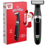 HAPPY NUTS The Ballber™ Electric Groin & Body Hair Trimmer for Men - Waterproof Rechargeable Ball Shaver