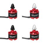 HAWK'S WORK 4Pcs A2212 Brushless Motor, 920KV Motor with 3.5mm Plugs Upgrade Accessories for RC Plane & Drone (CW*2+CCW*2)