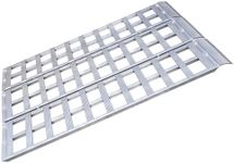 GEN-Y HITCH Trifold Aluminum Loading Ramp, 69x45 Inch, 1500 lbs Capacity, 56 lbs