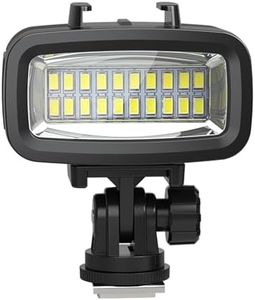 Dive Light Compatible with Gopro Light, 700LM Diving Flashlight, 4 Modes SL-100 Underwater Lights, 40m Waterproof Diving Fill Light, Underwater LED Video Light for Multiple Action Camera