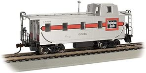 Bachmann Trains - Streamlined Caboose with Offset Cupola -Burlington #13530 - HO Scale