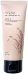 The Face Shop Rice Water Bright Foaming Facial Cleanser with Ceramide, Gentle Face Wash for Hydrating & Moisturizing, Vegan Face Cleanser, Makeup Remover, Korean Skin Care for All Skin Types, 150ml