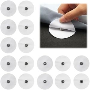 YENOVO Iron on Duvet Cover Snaps, Duvet Metal Snap Clips for Comforter Inside, Duvet Corner Holder Prevent The Bed Duvet from Shifting in The Quilt Cover (16 Pcs/8 Pairs)