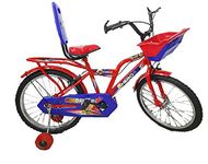 HERO CYCLES Sundancer 20T Kids Bike (14 Inches Steel Frame , Ideal for 6 - 11 Year Unisex , Red and Blue)