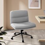 Oikiture Home Office Chair with Whe