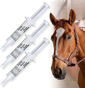 Ramard Total Calm and Focus for Horses Supplement - Magnesium & Calming Formula for Horse Show, Training, Performance Mental Alertness Without Drowsiness, Show Safe, Equine Supplies 1oz Syringe 3Packs