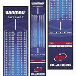 Winmau Darts Mats - with oche Lines and Protection for Your Floor, One Color, std, Outshot