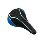 Shrenik Cycle Seat Complete Material PU Form Mountain Bike Bicycle Saddle (Blue)