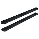 Raptor Series Running Boards Steps 6in OEM Style Black Aluminum for Classic Body Crew Cab 09-24 Dodge Ram 1500 10-24 Ram 2500/3500