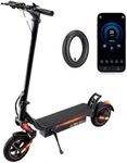 W8 Electric Scooter, 45KM Range 9.3" Off-Road Tires Electric Scooter for Adults with Turn Signal,54.6V 14Ah Battery,500W Motor,3 Brake System,4 Speed Modes Fast E Scooter