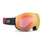 Julbo SKYDOME Men's Photochromic REACTIV Ski Goggles, Black, One Size