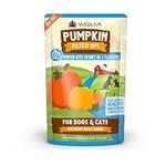 Weruva Pumpkin Patch Up! Pumpkin Pouches for Dogs & Cats (Pumpkin with Coconut Oil & Flaxseeds, 1.05 oz (Pack of 12))…