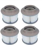 YanBan 4 Pack Replacement Filter for MSPA FD2089, Filter Cartridge Pump Fit for MSPA all Current Hot Tubs