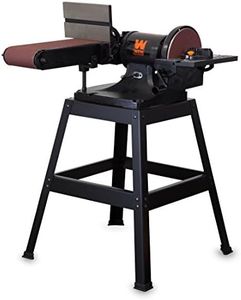 WEN 6508 6 x 48 in. Belt and 9 in. Disc Sander with Stand