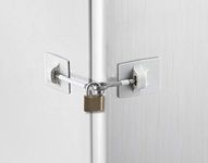 Refrigerator Door Lock with Padlock