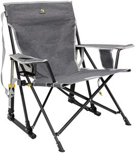 GCI Outdoor Kickback Rocker Outdoor Rocking Chair with Beverage Holder