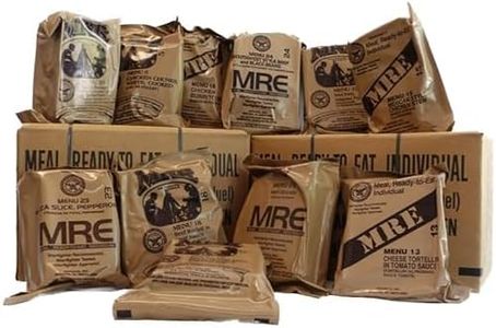 2nd Amendment Surplus MRE Surplus 2024 Inspection US Meals Ready to Eat Military MRE with Heater Box of MRE Meals Full Meal 12 MRE Pack Menu A