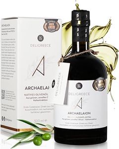 Deligreece Olivenöl | Seit 1890 traditionell hergestelltes Olivenöl von Kreta | Extra natives Olivenöl aus unreifen Oliven | Ausgezeichnetes & limitiertes griechisches Olivenöl | 500ml Flasche