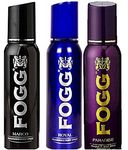 FOGG Fresh Body Spray For Men Combo, Pack of 3