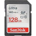 SanDisk 128GB Ultra SDXC card up to 140 MB/s with A1 App Performance UHS-I Class 10 U1