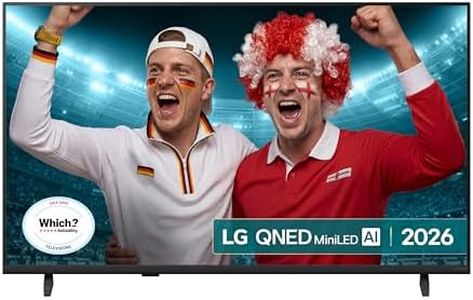 LG QNED MiniLED AI QNED7E 43 inch 4K Smart TV - 43QNED7EB3C (α7 AI Processor 4K Gen9, 60Hz, HDR10, FILMMAKER MODE™, Google Cast, Apple AirPlay 2) [Model year 2026]