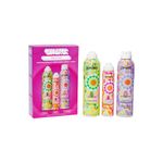 amika big mood volumizing styling set - includes un.done texture hair spray, rising star volumising finishing hairspray + perk up talc-free mini dry shampoo spray (3 pieces)