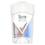 Sure Maximum Protection Clean Scent Deodorant Cream Stick women's anti-perspirant for 96-hour sweat and odour protection 45 ml