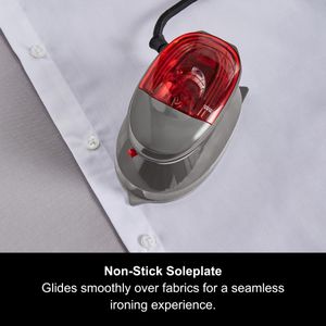 Morphy Richards Travel Iron – Compact Portable Iron, Grey