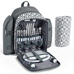 Picnic At Ascot City Backpacks