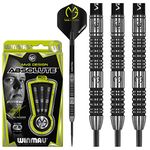 Winmau Michael Van Gerwen MvG Absolute Tungsten Steeltip Darts Set 23g with Prism Flights and Vecta Shafts (Stems)