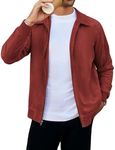 COOFANDY Men's Casual Jacket Signature Trucker Jacket Lightweight Bomber Jacket