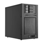 SilverStone Technology SilverStone SST-CS330B - Case Storage Micro-ATX Tower Computer Case, support 7x 3.5" HDD Bays (3x Hot-Swap) + 1x 3,5" or 2,5", black