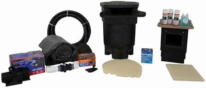 HALF OFF PONDS Complete Pro 5200 GPH Pond Kit 20 x 30 Ft EPDM Liner