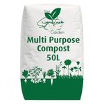 Laeto Your Signature Garden Multi Purpose Compost For Outdoor Plants | Grow Boost Compost For Indoor Plants, Soil Bags For Planting Sowing Baskets And Tubs - 50 Litre Bag