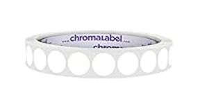 ChromaLabel 1/2 Inch Round Colored 
