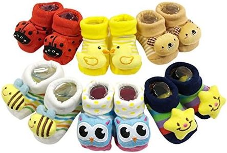 Bowbear Baby 6 pair Cute Cartoon Socks