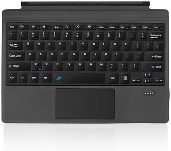 FERRISA Surface Pro 6 Keyboard Wireless Bluetooth Keyboard for Microsoft Surface Pro 7/Pro 6/Pro 5/Pro 4/Pro 3 Type Cover with Precision Touchpad, Ultra-Slim Strong Magnetic Surface Pro Keyboard