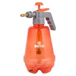 OUTO Agro Pressure Spray Pump Bottle with Adjustable Nozzle Heavy Duty Water Mister for Home Garden Lawn Plants Watering & Cleaning (1500ml, Random Colour)