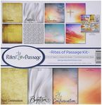 Reminisce RP-200 Rites of Passage Scrapbook Collection Kit, Craft Kits, Multi Color Palette