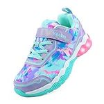 YESKIS Kids Light Up Shoes for Girl
