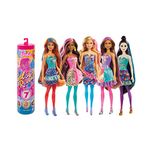 ​Barbie Color Reveal Doll with 7 Surprises: 4 Bags Contain Skirt, Shoes, Earrings & Brush; Water Reveals Confetti-Print; Look & Color Change on Hair & Face; Party Series