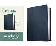 Premium Gift Bible NLT (LeatherLike, Blue Cross, Red Letter)