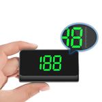 CRLHC Universal Car GPS Head Up Display MPH Speedometer Plug and Play HUD Digital Speedometer for Car Speed Meter Car Speed Display Windshield