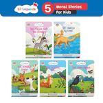 Illustrated Moral Stories for Kids 2+ | Short Bedtime Stories with Colorful Illustrations | Set of 5 Books | Lil Legends by Oswaal Books